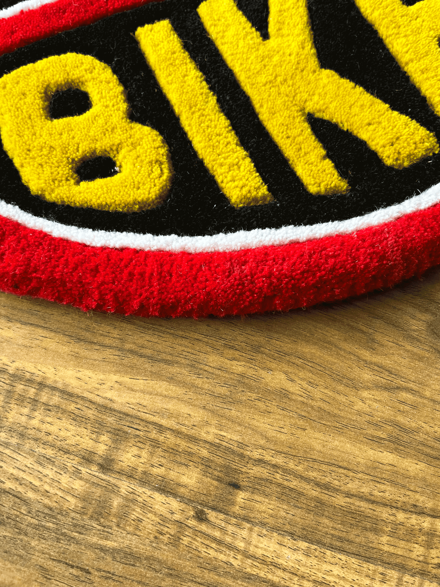 BadAss Biker Hand Tufted Rug
