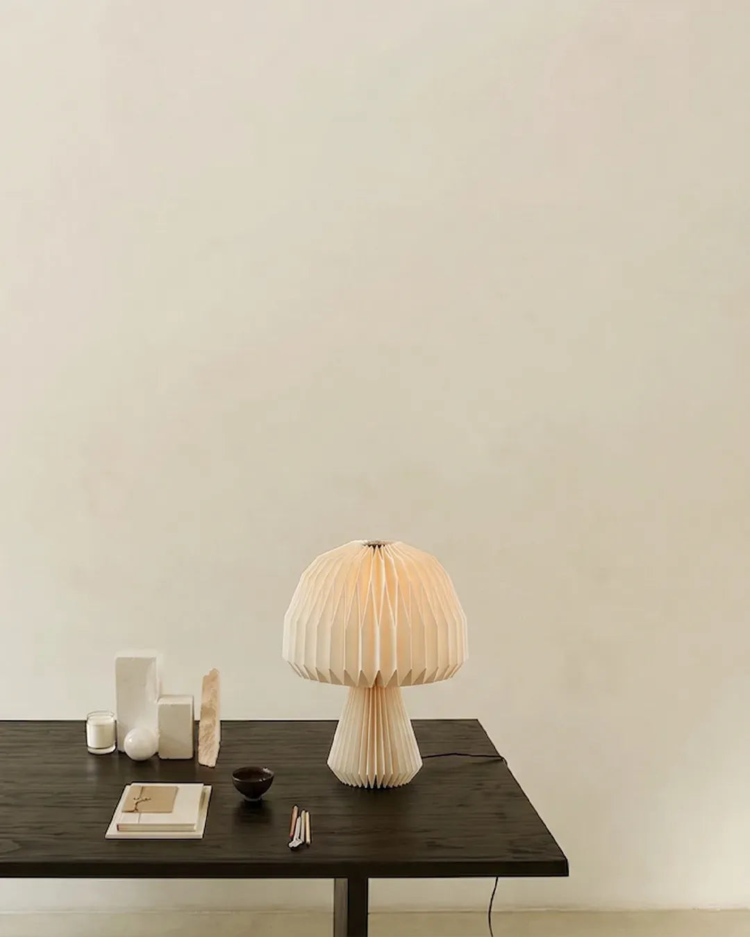 Mushroom Origami Table Lamp