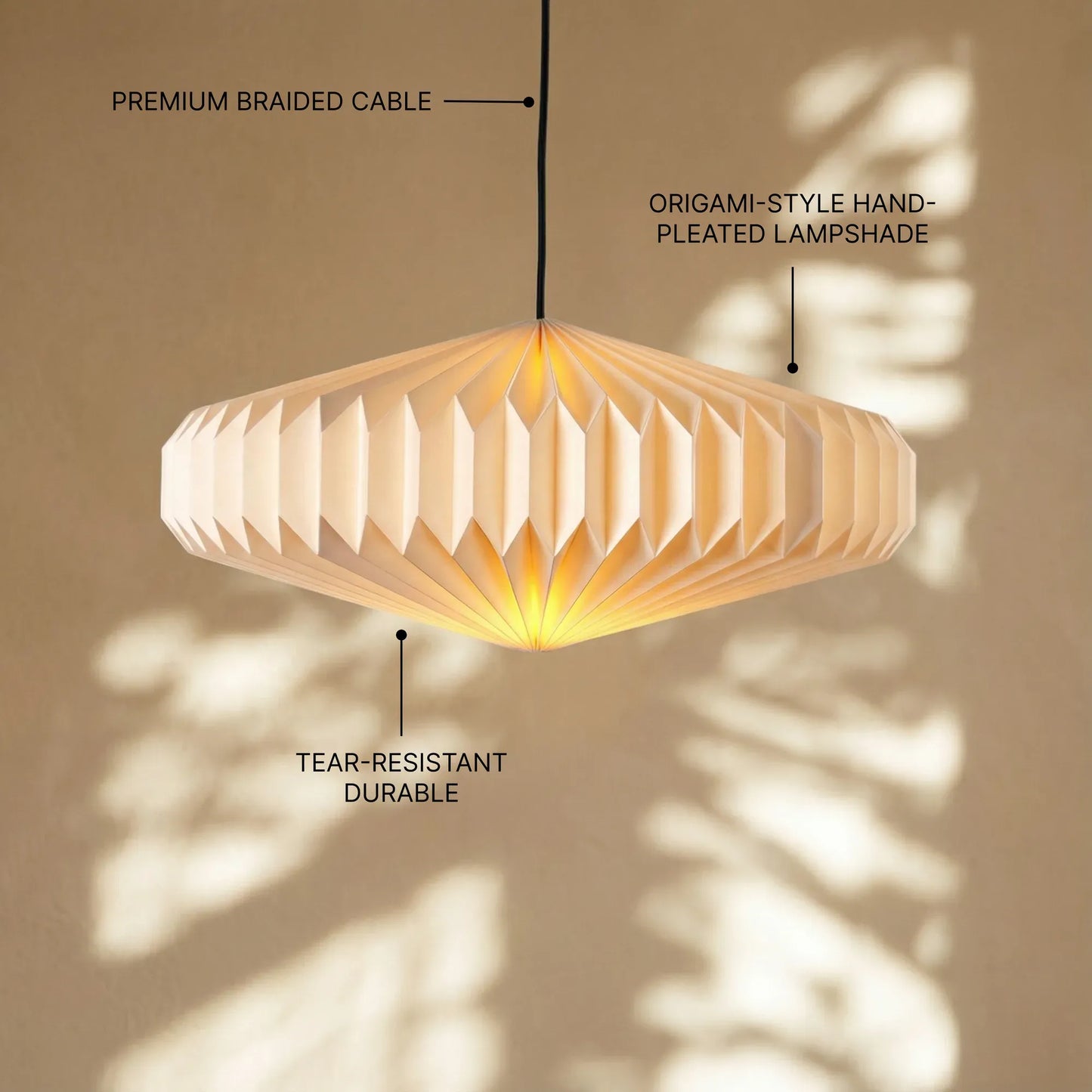 Oblong 2 Paper Pendant Lamp
