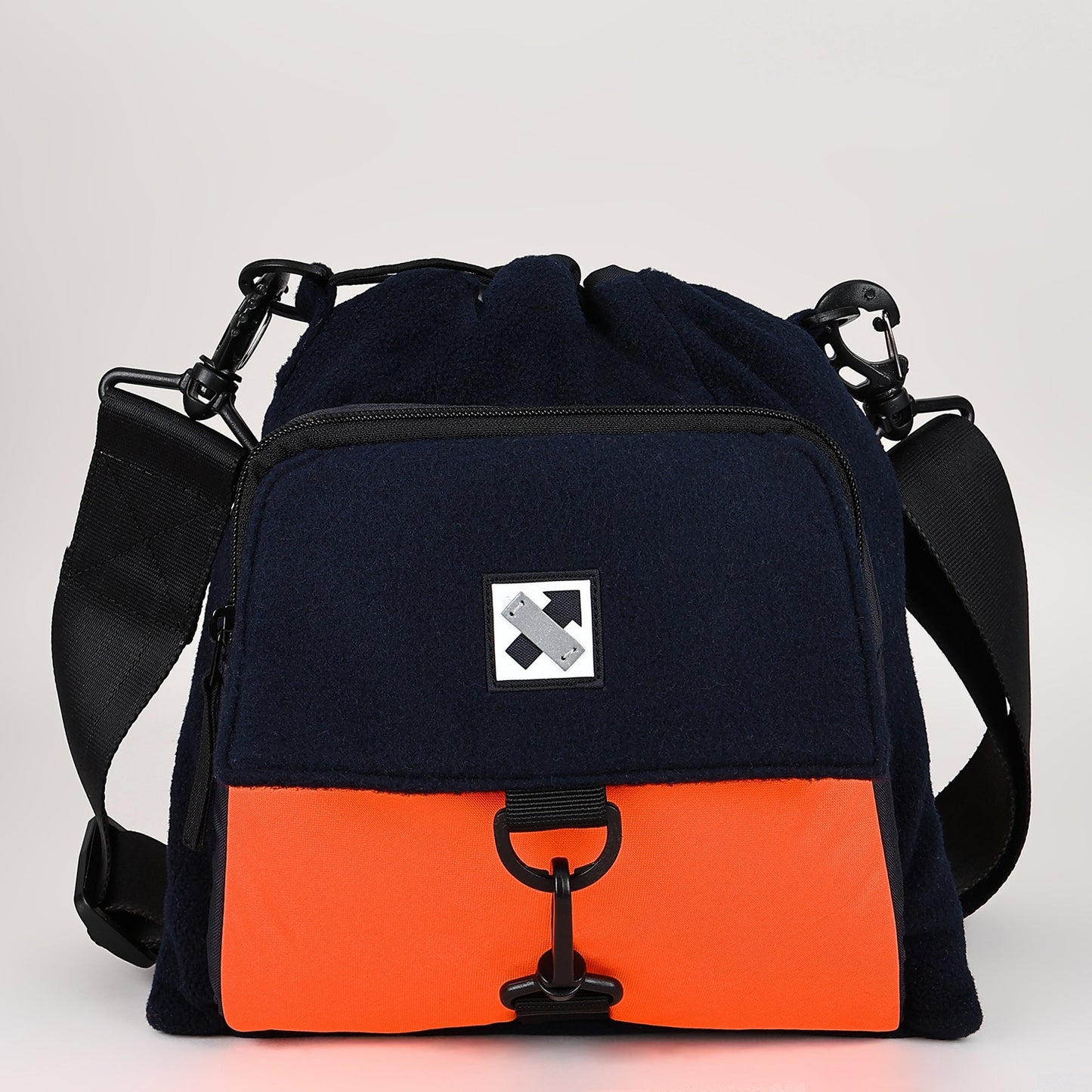Strobe Drawstring Crossbody Bag - Navy - 29 Styles Available