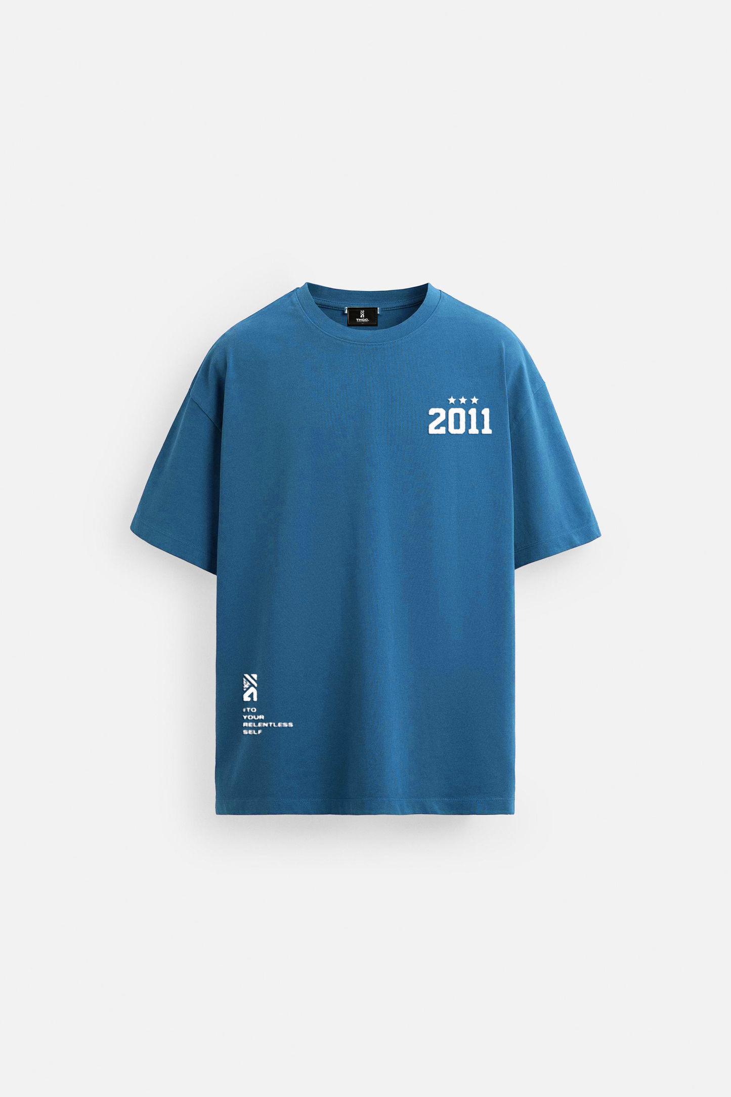 2011 INDIA WORLD CUP TSHIRT - AIRFORCE BLUE