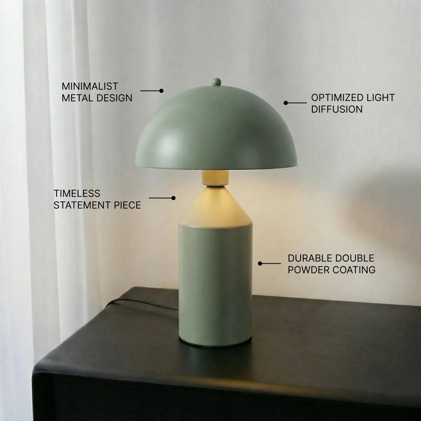 Cone Pagen Table Lamp