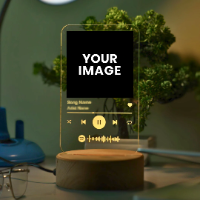 NightShot- Spotify LED Lamp