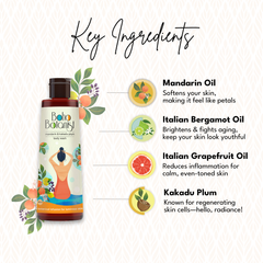 Boho Botanist Mandarin & Kakadu Plum Body Wash 350ml