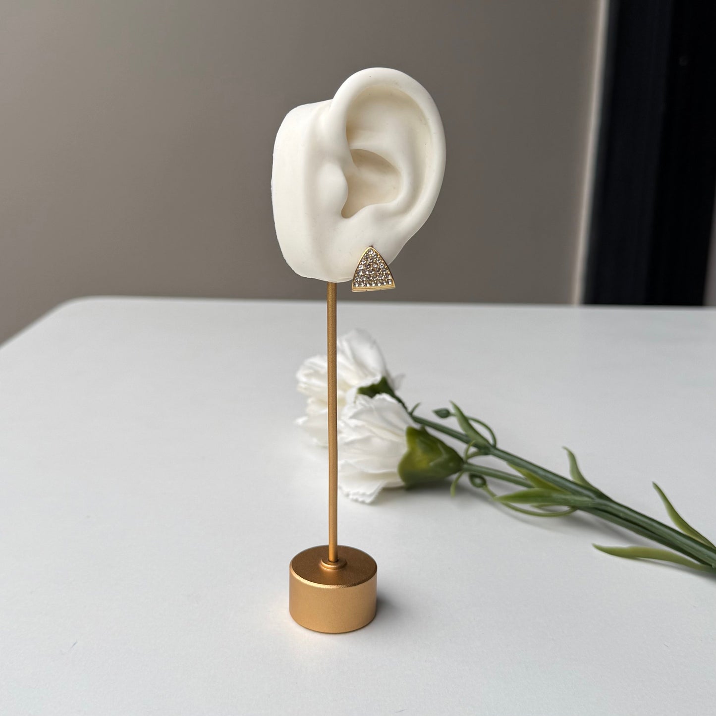 DUBAI BLING EARRINGS - 18K GOLD-PLATED