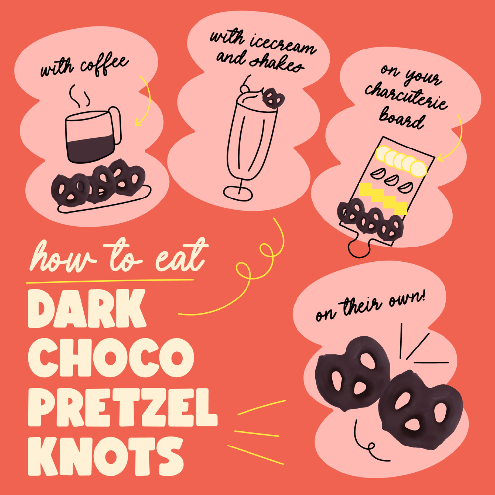 Dark Choco Pretzels