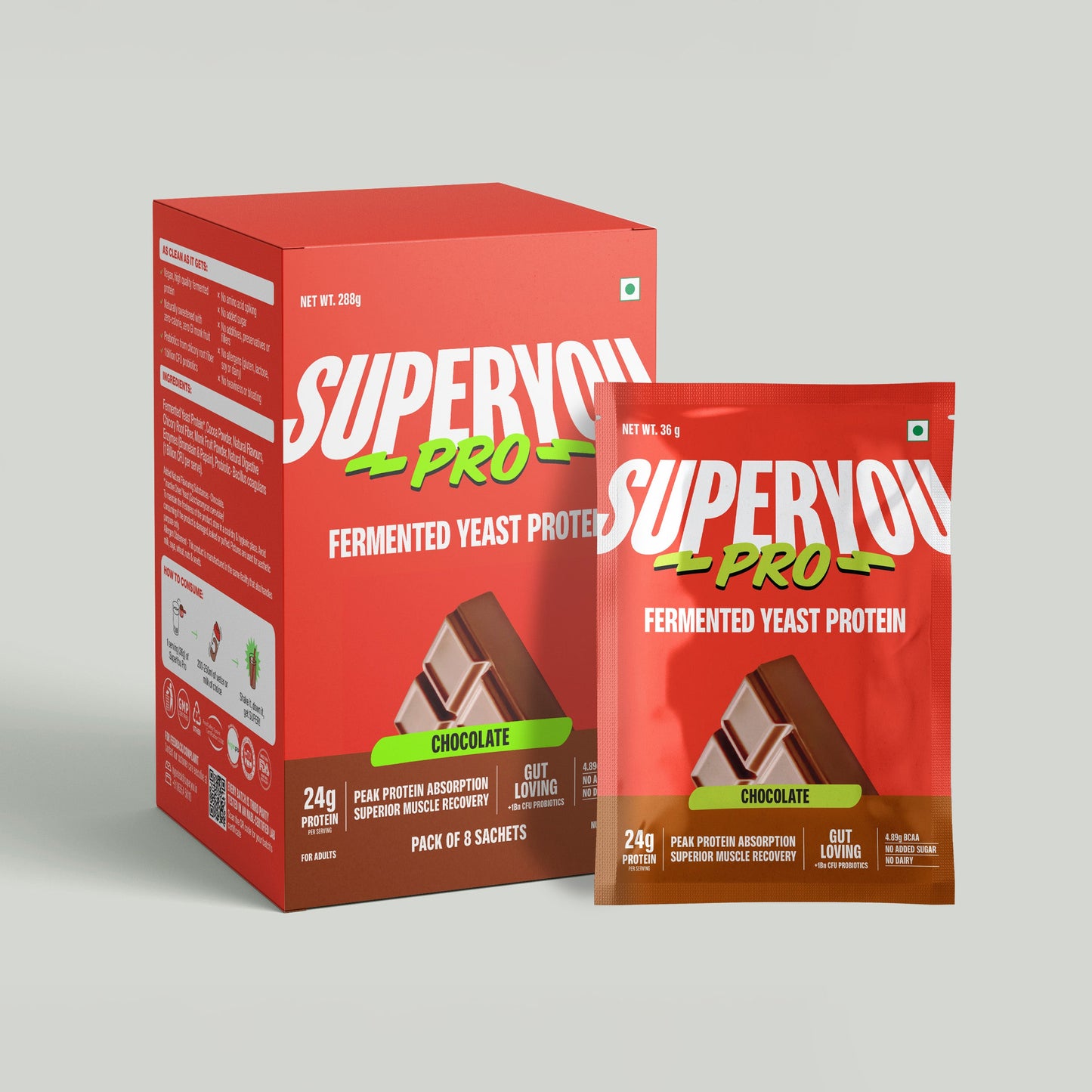 Super You Chocolate 1 Kg - Fermented Yeast Protein