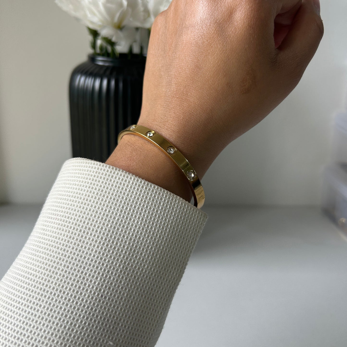 TITAN GOLD BRACELET - 18K GOLD-PLATED