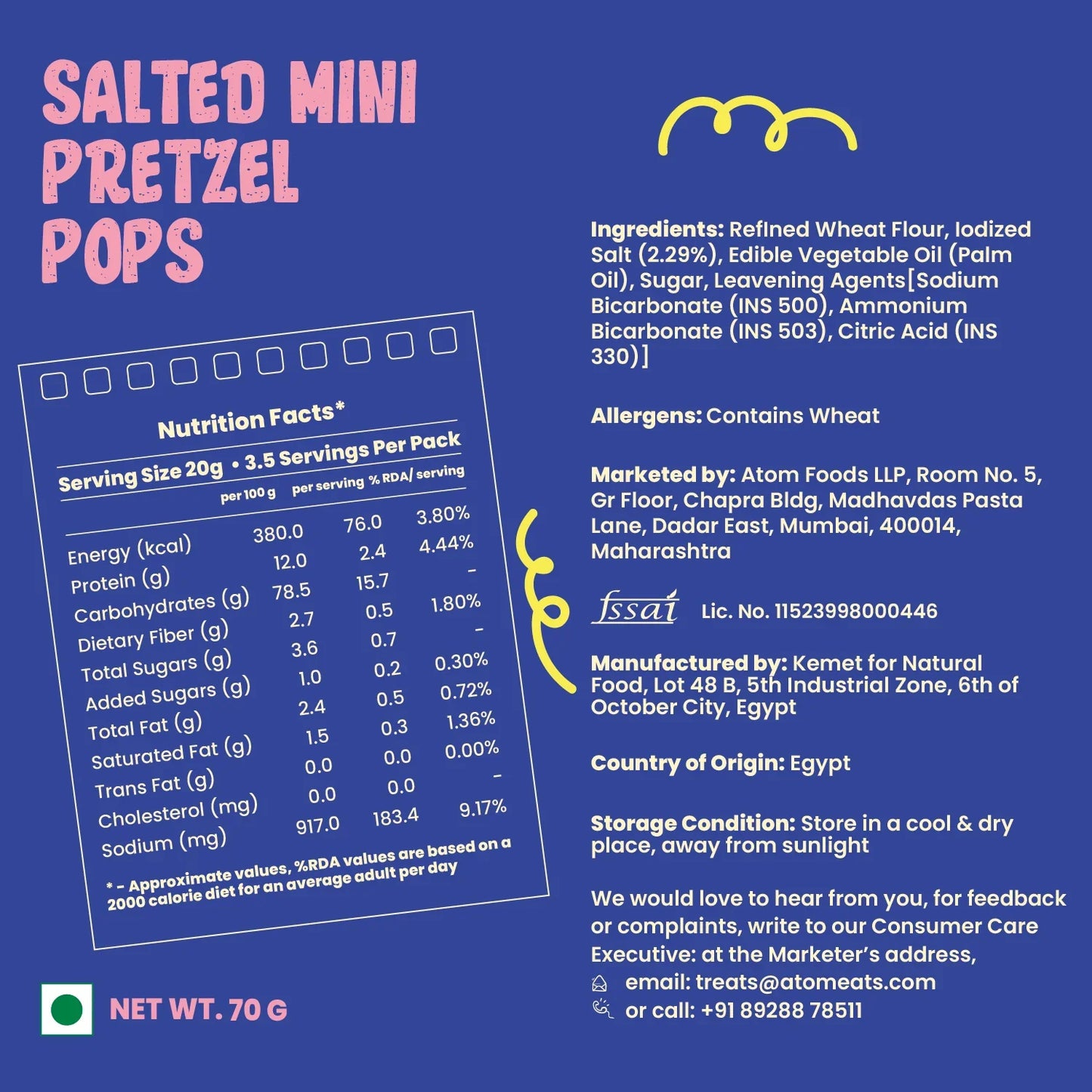 Salted Pretzel Pops