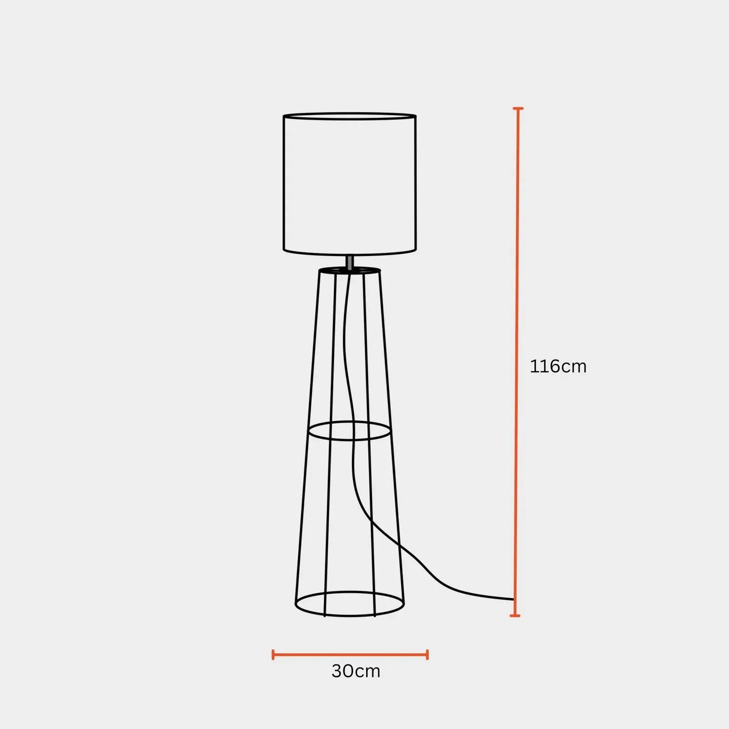 Ikkat 100 Floor Lamp