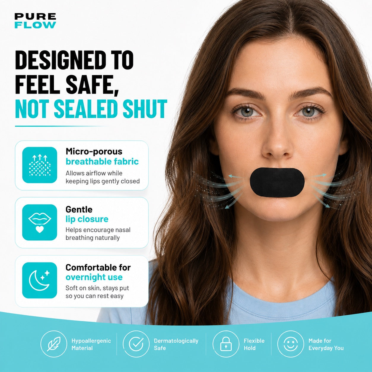 PUREFLOW MOUTH TAPE