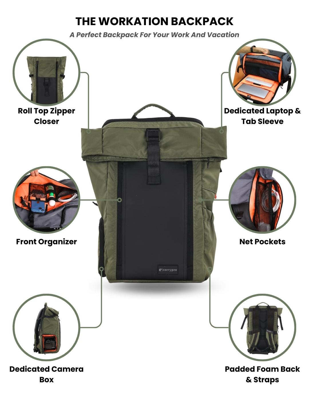 HOBO25 V3.0 Everyday Utility Rolltop Backpack(New)