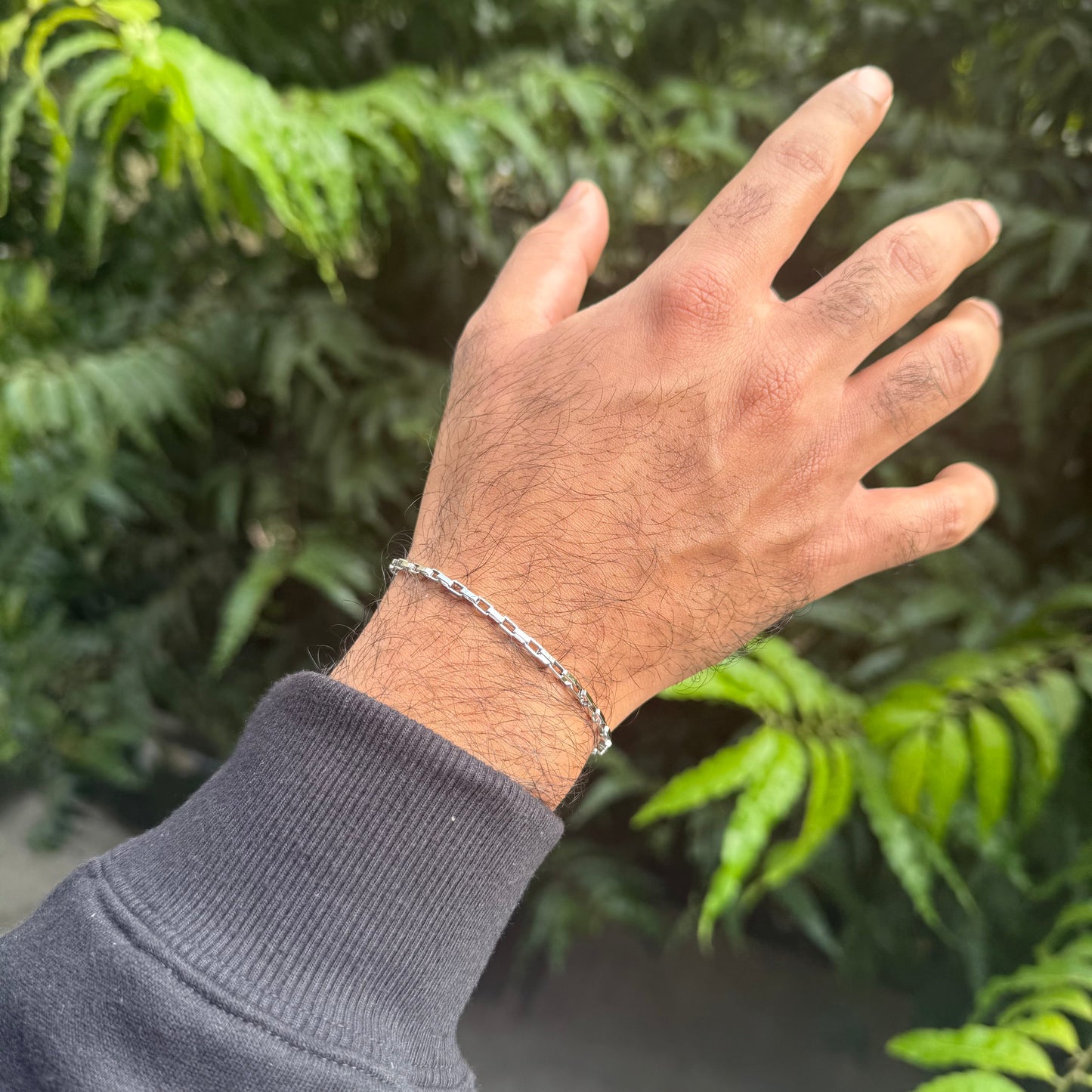 MICRO LINK BRACELET (SILVER)
