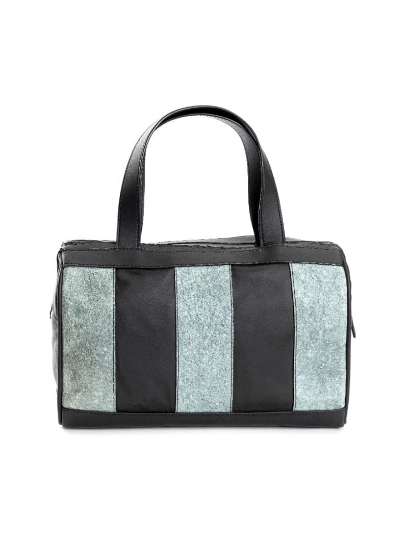Chloris Vegan Leather Bowler Bag