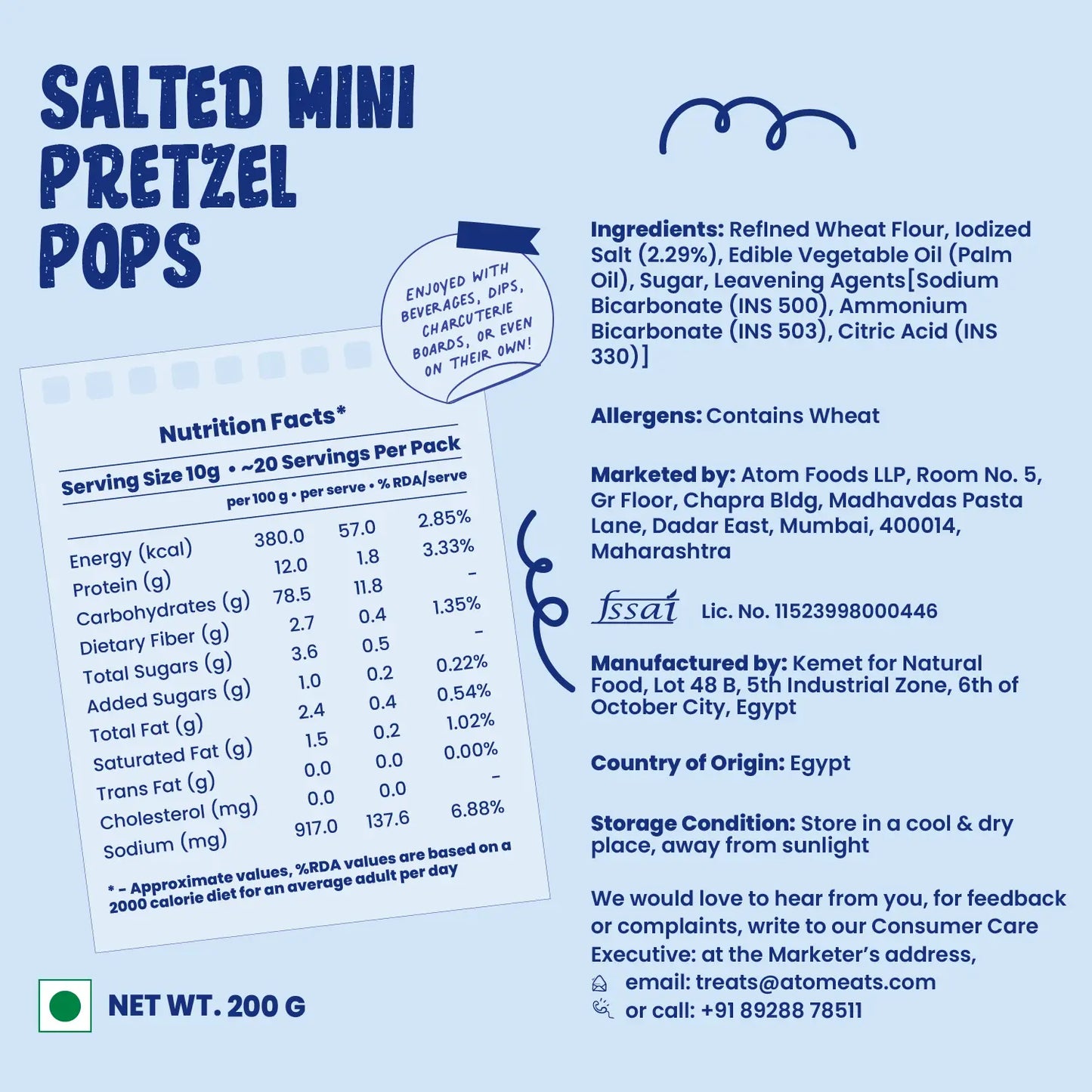 Salted Pretzel Pops Party Pack
