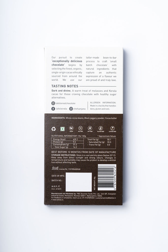 La folie Intense Black Jaggery