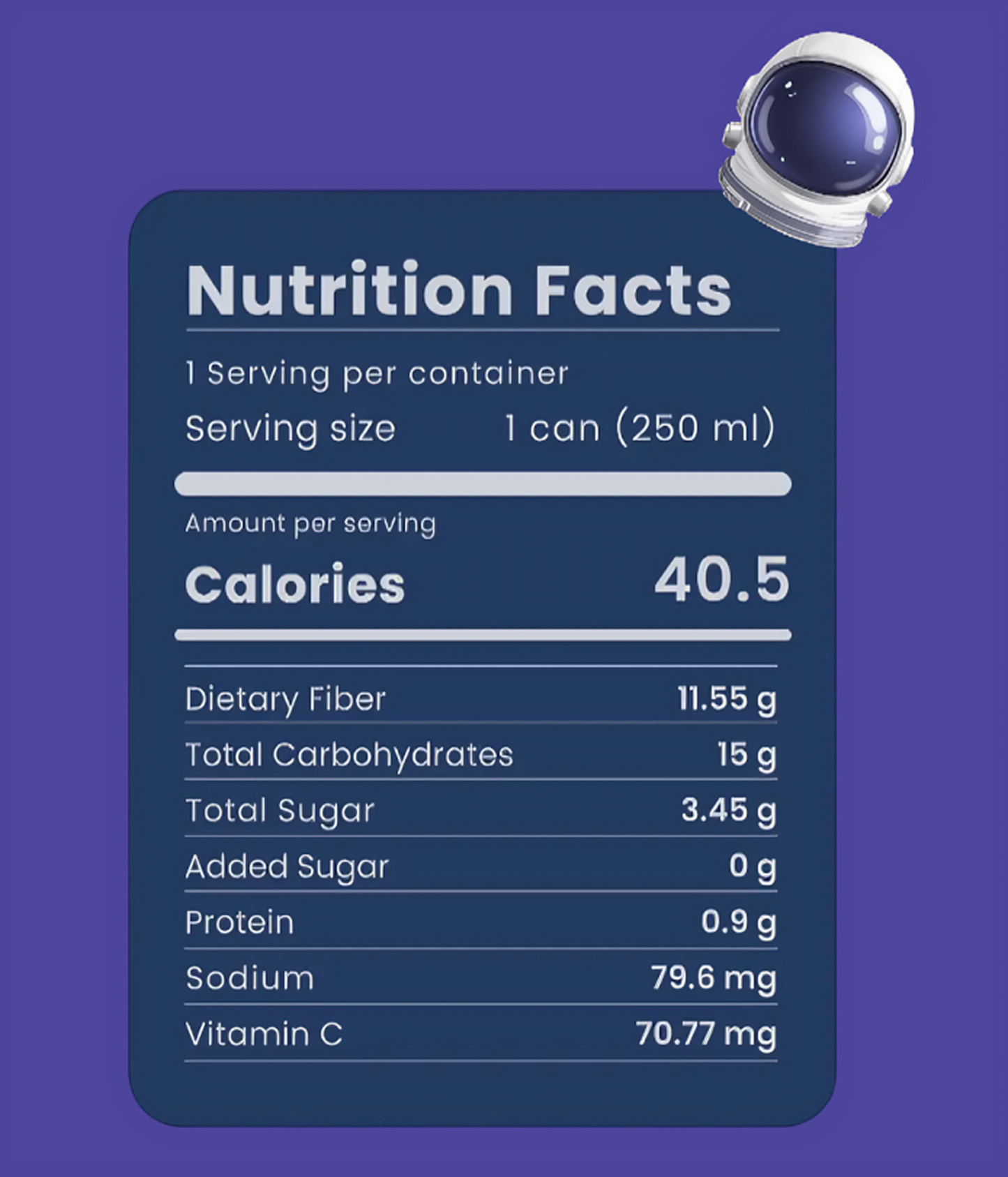 Blueberry Prebiotic Soda