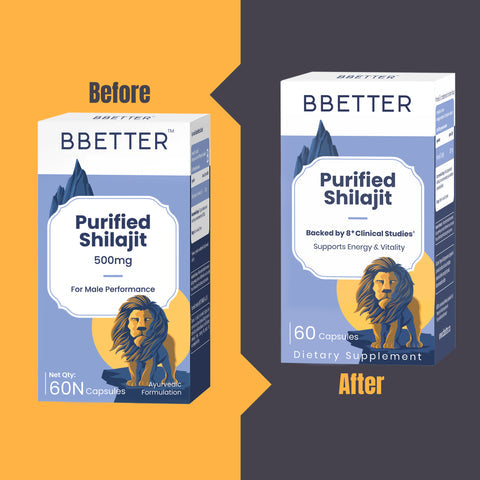 BBETTER Purified Shilajit (1 Month Course)