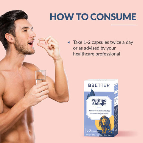 BBETTER Purified Shilajit (1 Month Course)