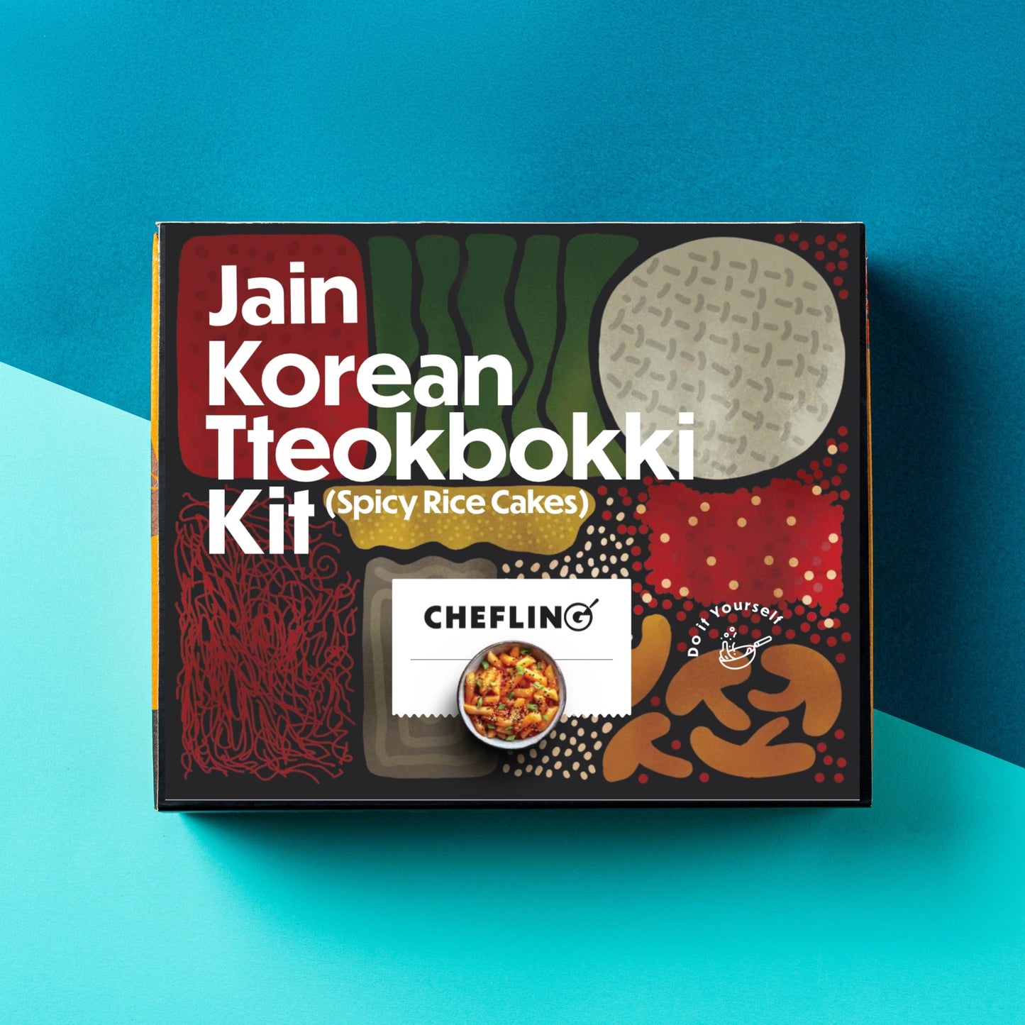 Jain Korean Tteokbokki Kit (Spicy Rice Cakes)
