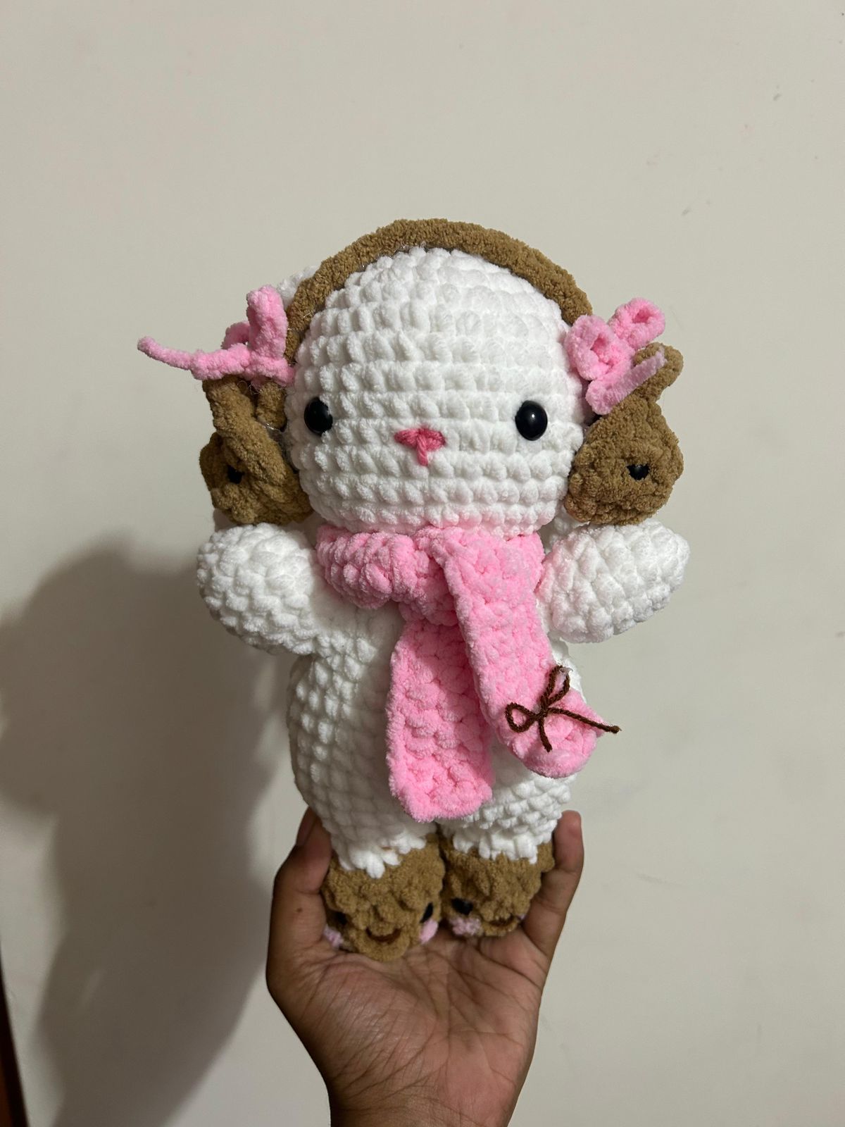 Pink Muffin Bunny | Crochet Doll π°