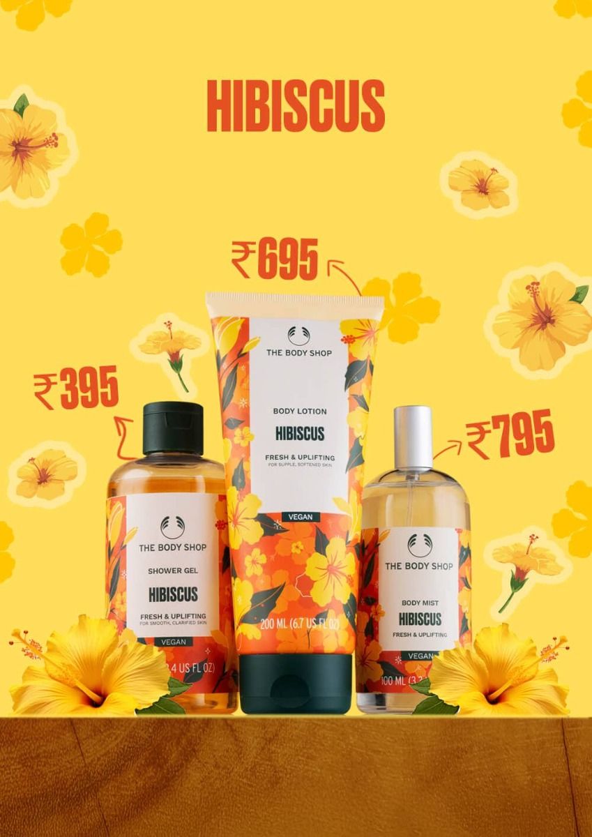 The body shop Hibiscus Shower Gel- 250ML