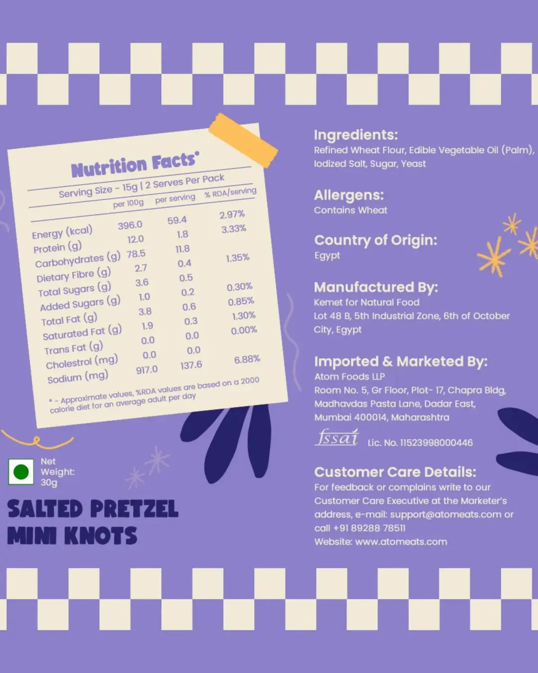 AtomEats Pretzel Variety Pack
