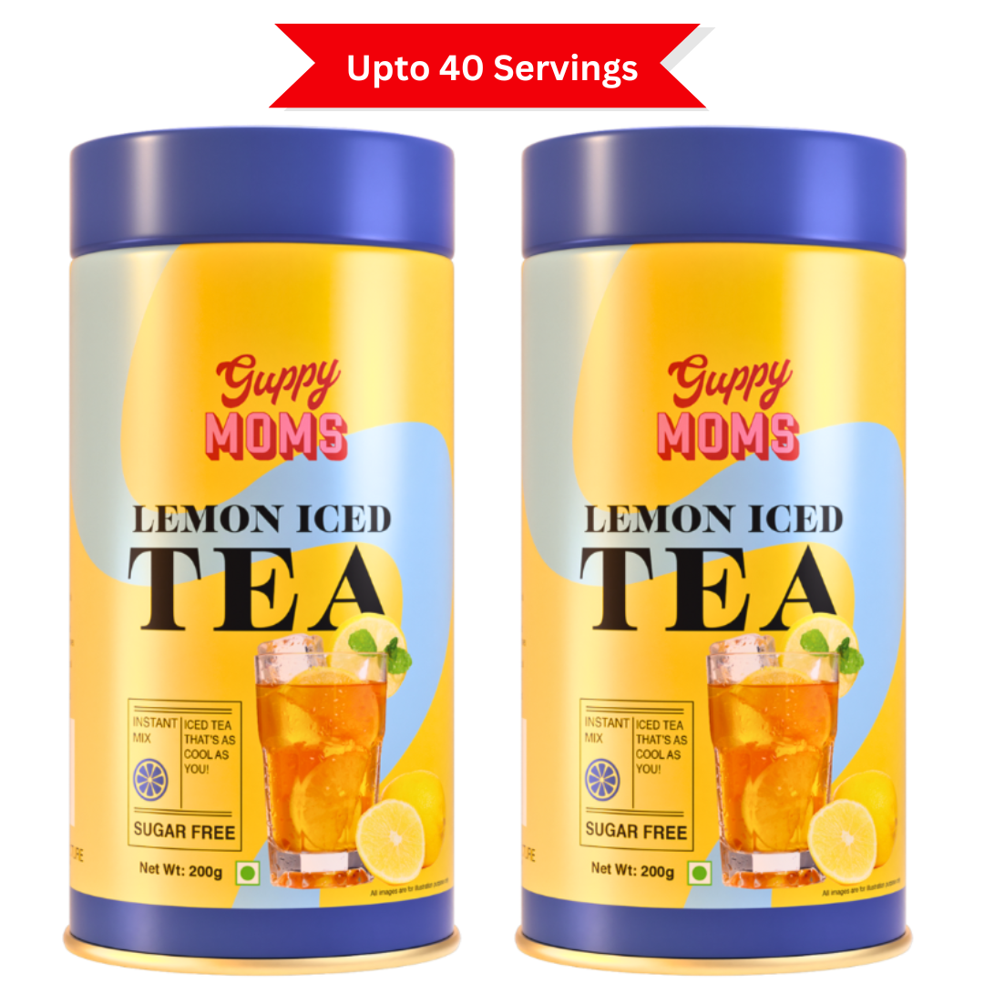 Zesty Lemon Iced Tea (Sugar-Free) | Refreshingly Tangy, Guilt-Free Hydration