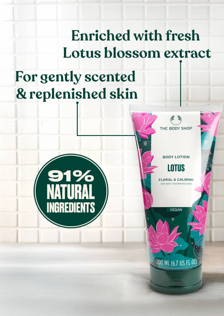 The body shop Lotus Body Lotion- 200ML