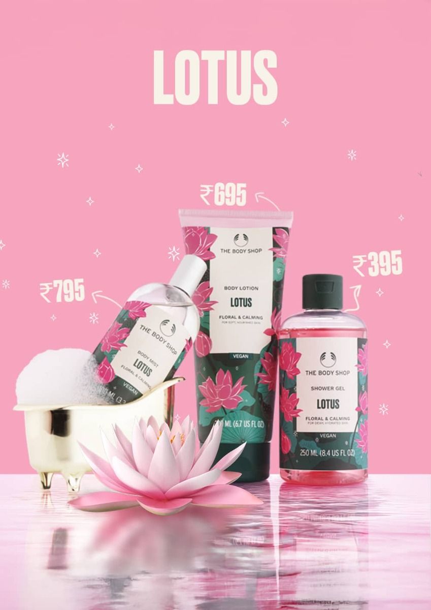 The body shop Lotus Body Lotion- 200ML