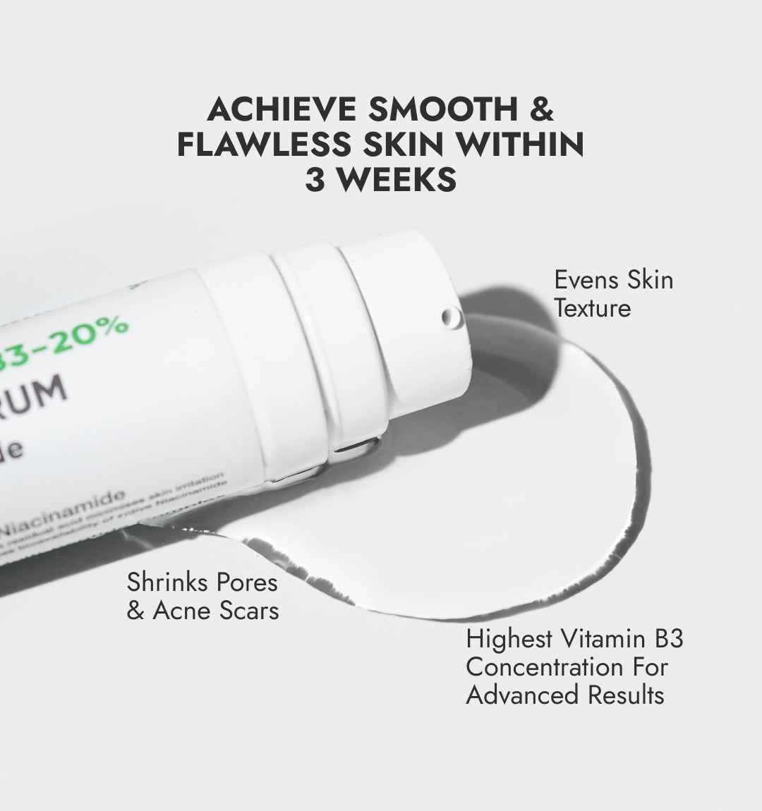 CosIQ Niacinamide Vitamin B3-20% Serum 60ml