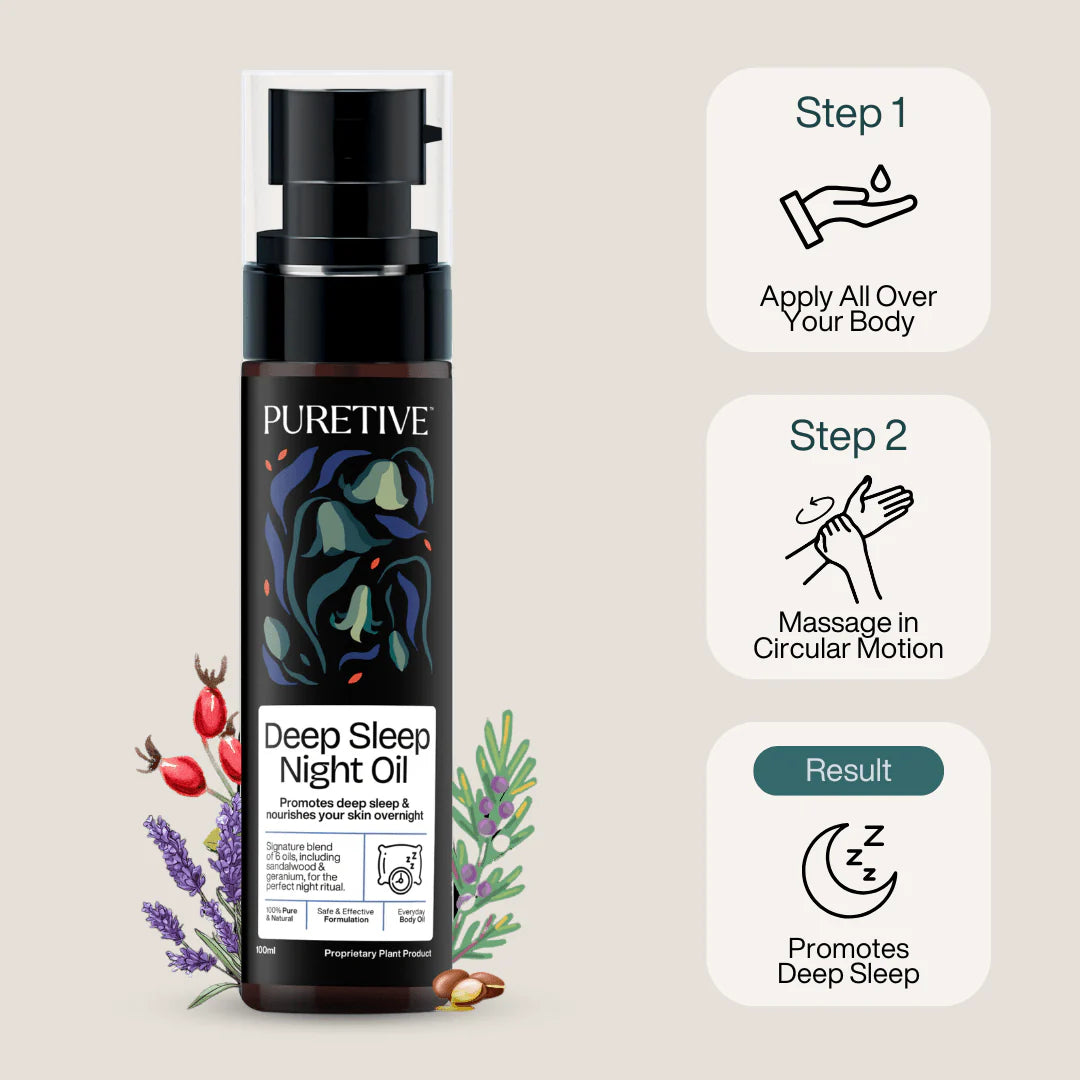 Deep Sleep Night Oil | Puretive
