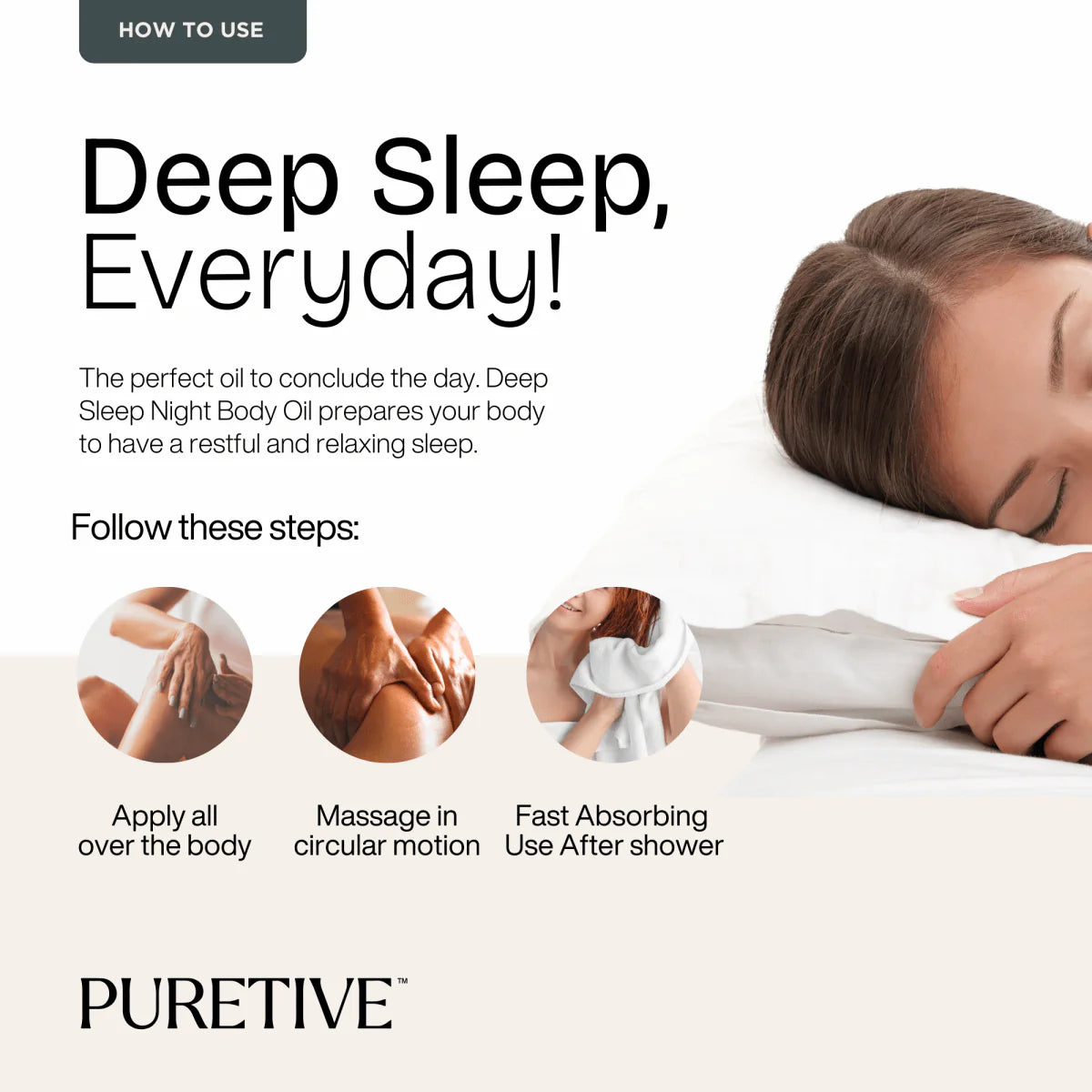 Deep Sleep Night Oil | Puretive