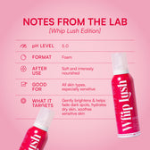 Gush beauty Whip Lush- Body Wash Mousse & Shaving Foam