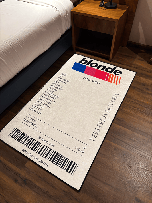 Blonde inspired  Receipt Washable Printed Rug