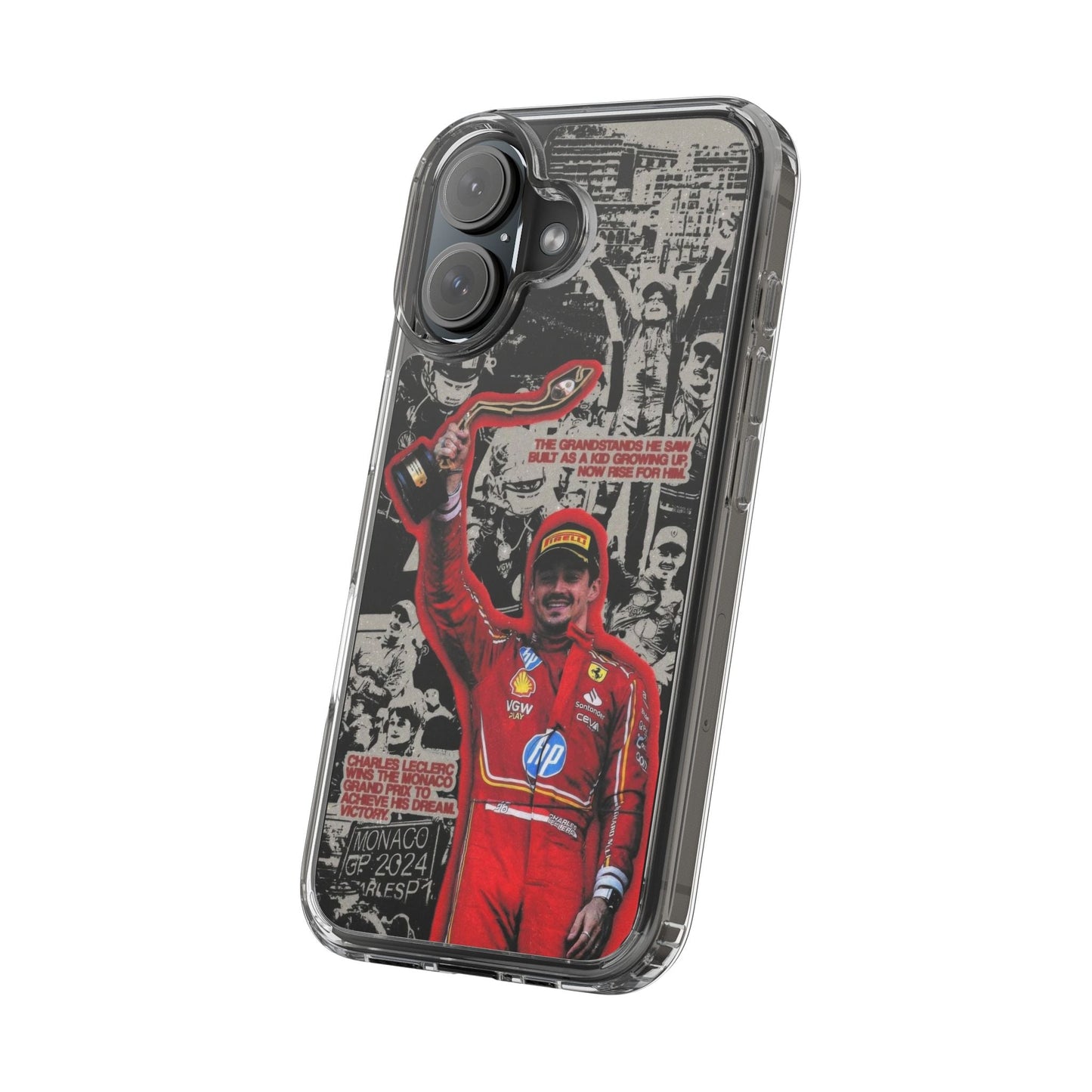 Charles Leclerc Monaco // Phone Case