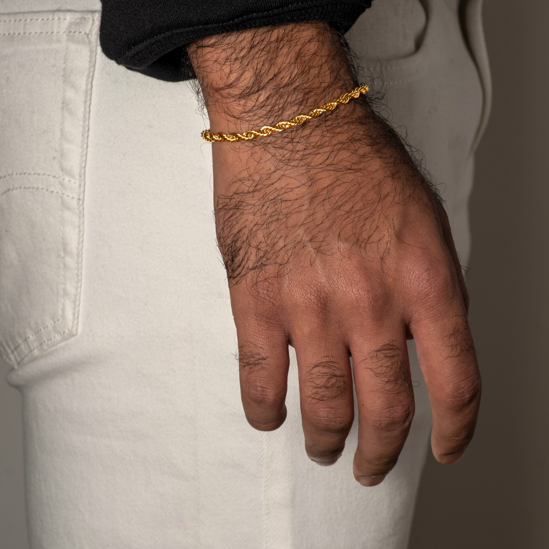 ROPE BRACELET(GOLD)