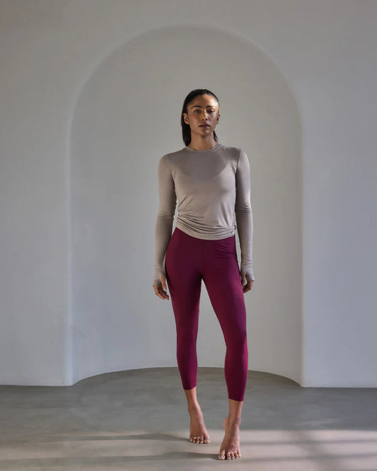Aero Leggings Dusty Fig