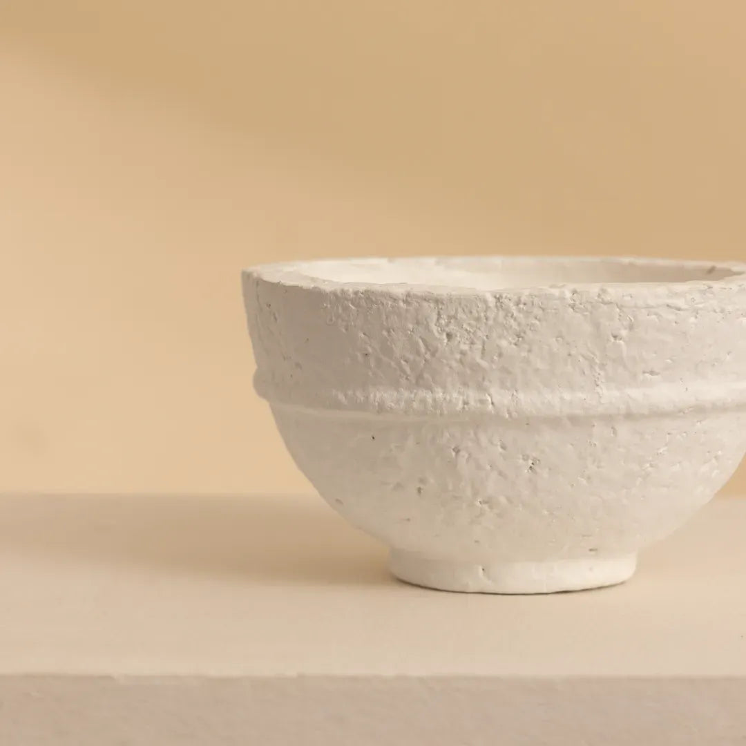 Paper Mache Sculpture Bowl
