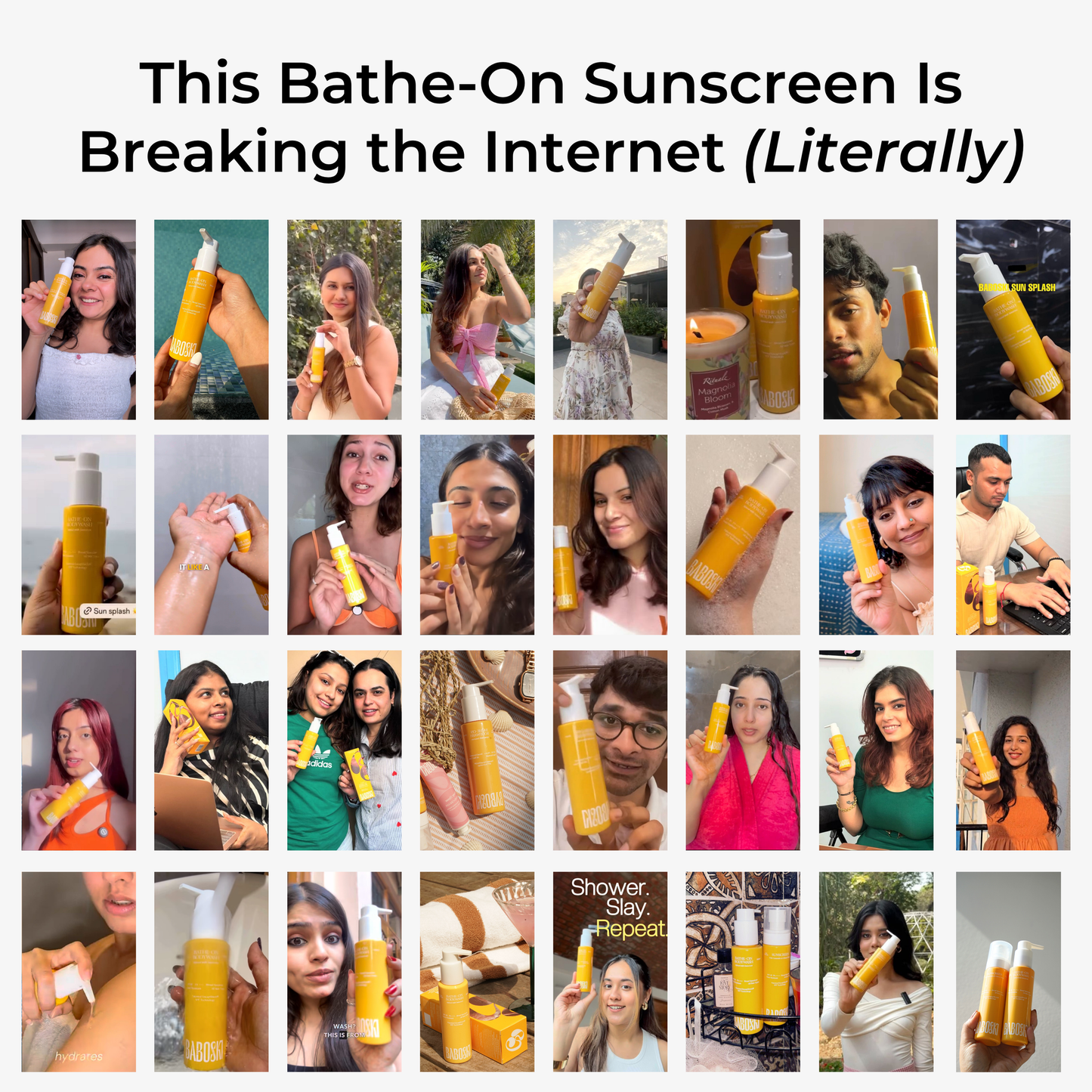 Baboski Bodywash Sun Splash
