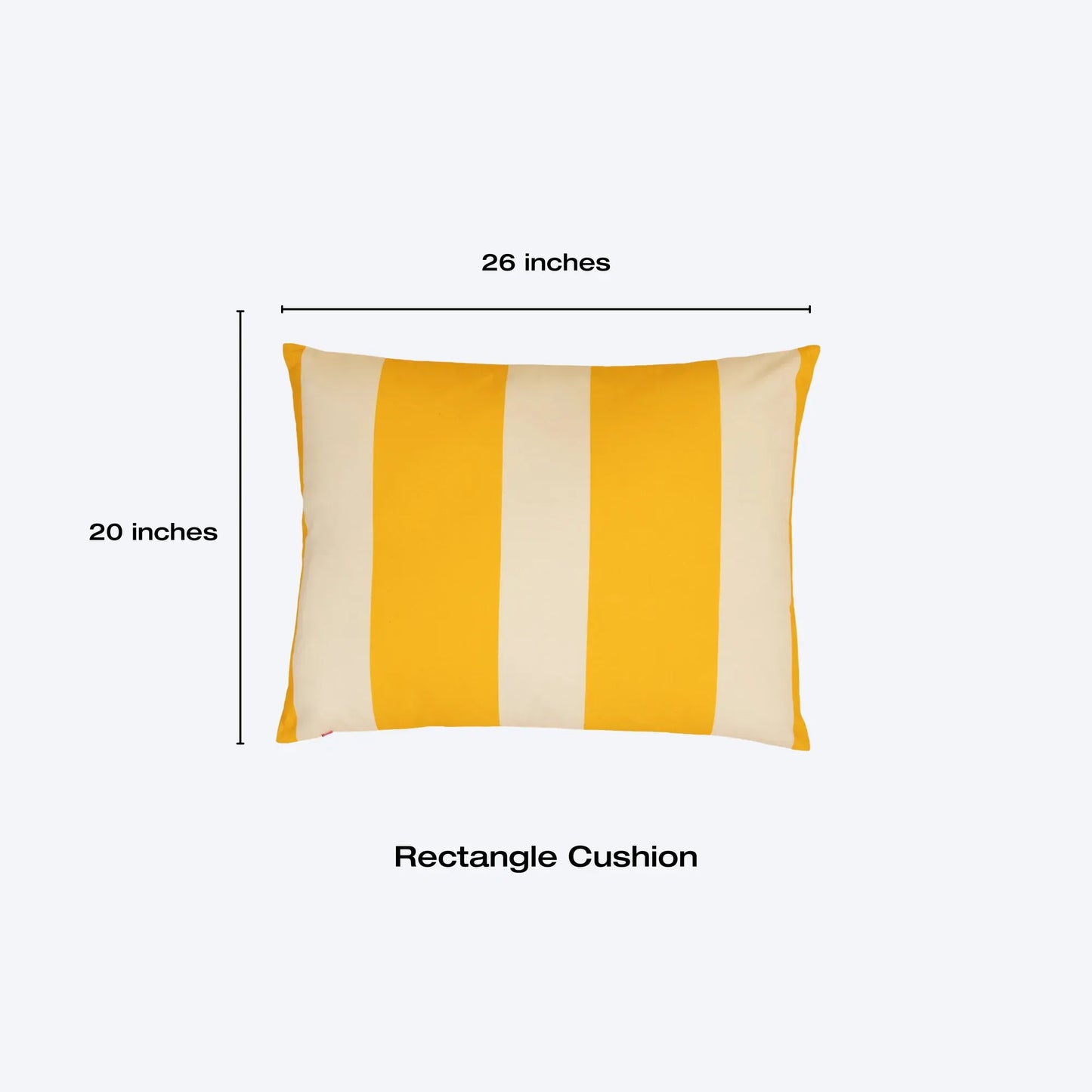 Colourways Cushion Cover Buttercream With Filler