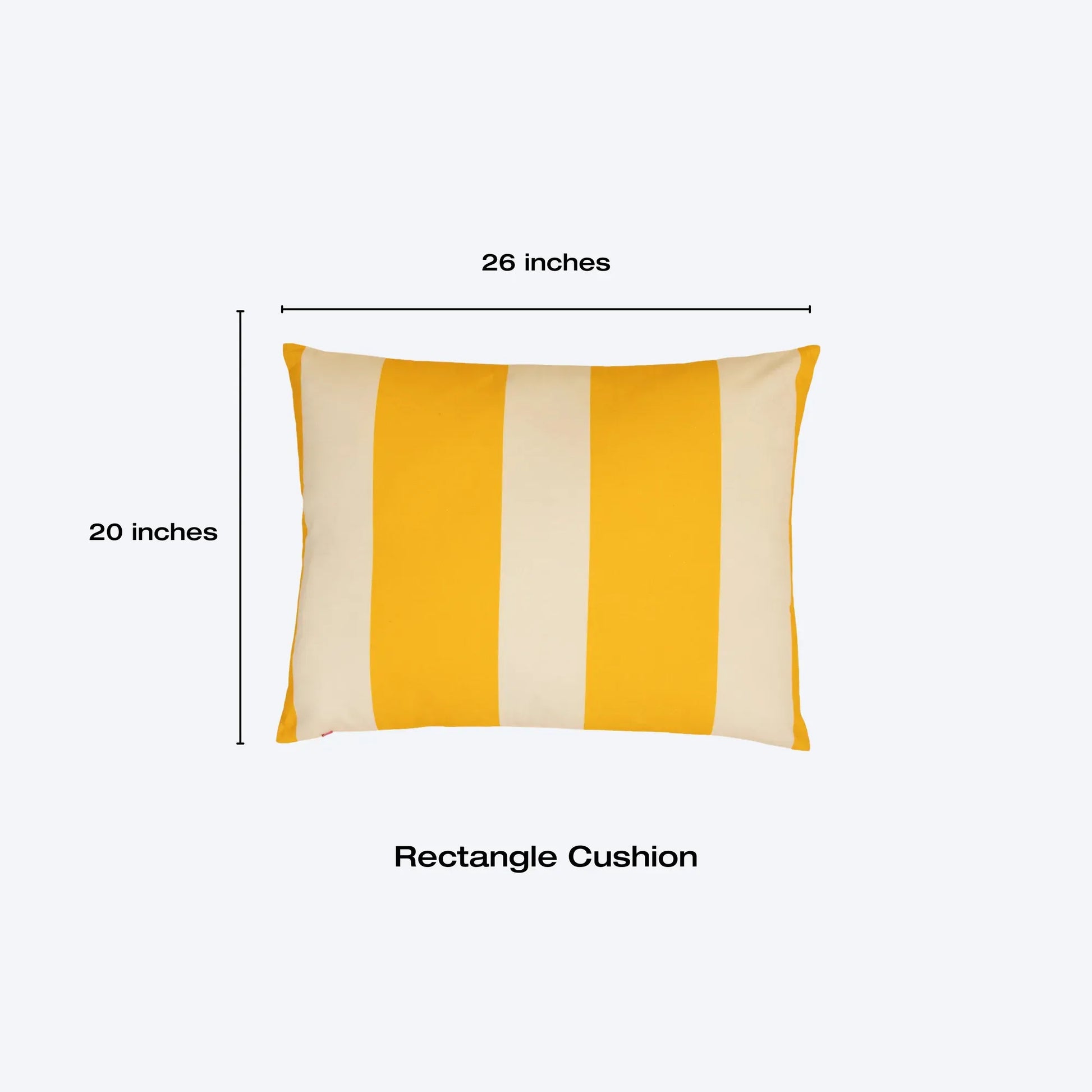 Colourways Cushion Cover Buttercream With Filler
