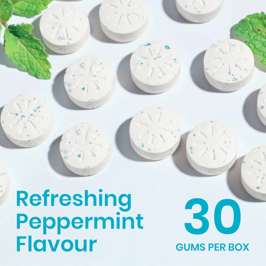 NeuroGum Energy Caffeine Gums - Cinnamon (30 Pieces: 15 X 2 gum sachets)