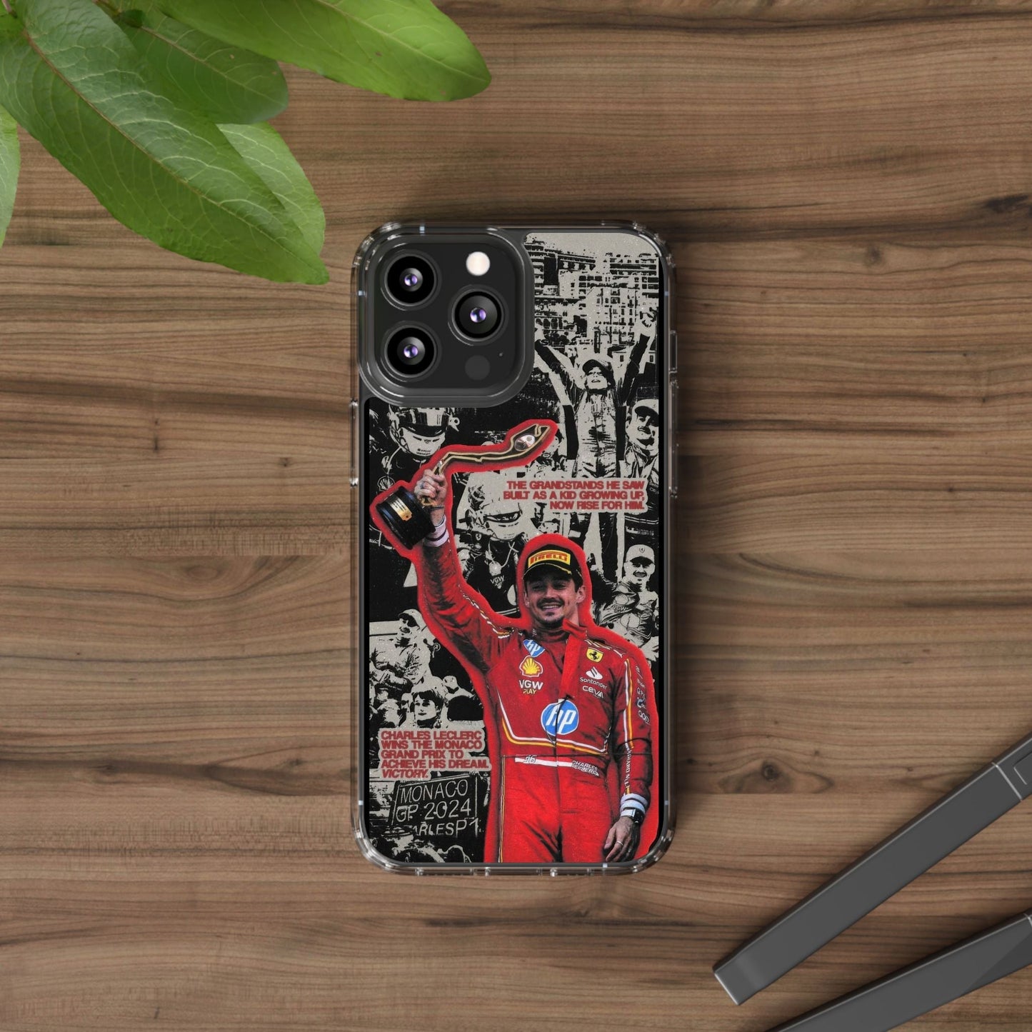 Charles Leclerc Monaco // Phone Case