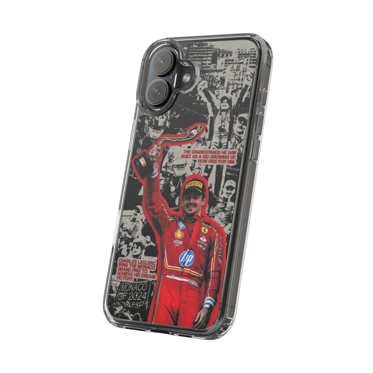 Charles Leclerc Monaco // Phone Case