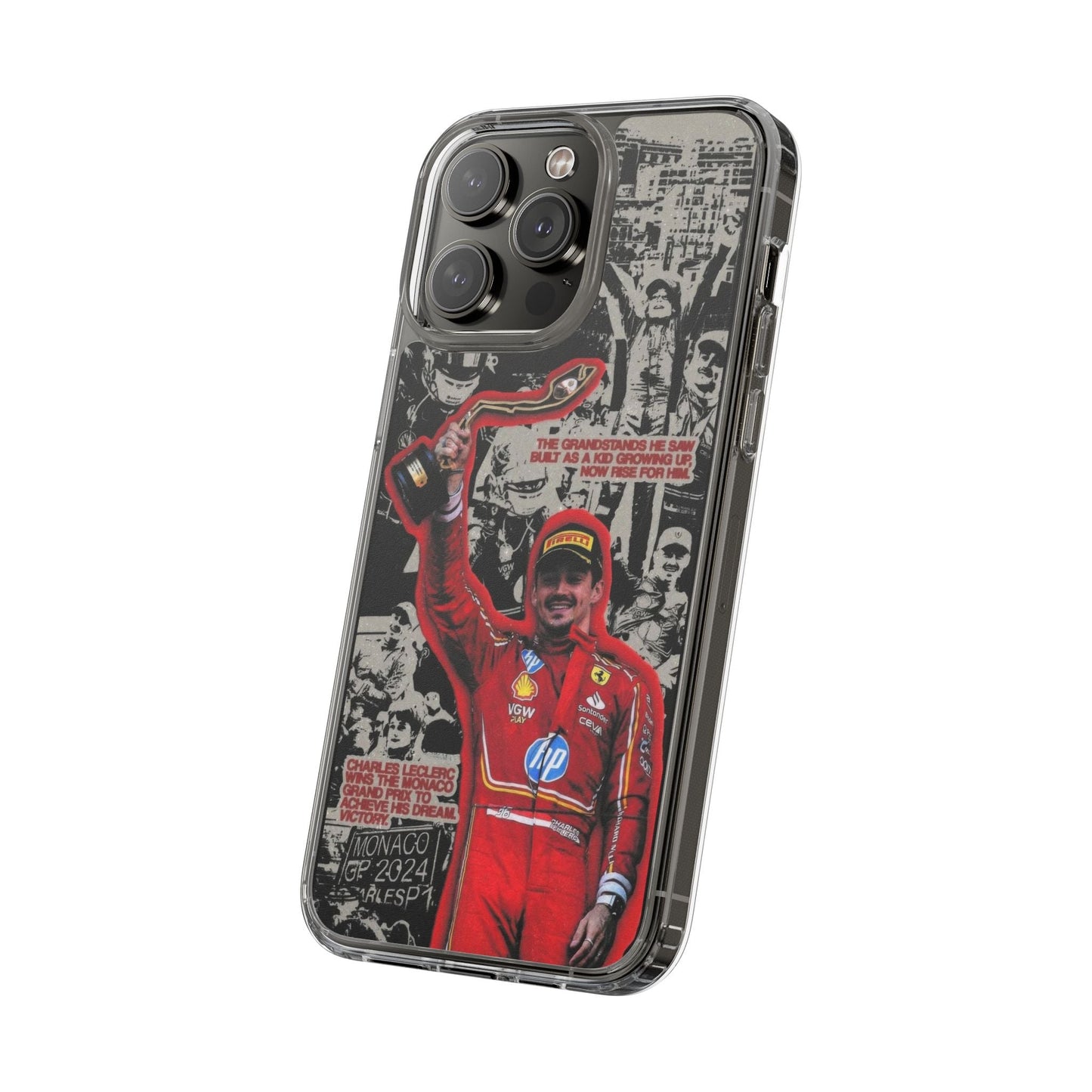 Charles Leclerc Monaco // Phone Case
