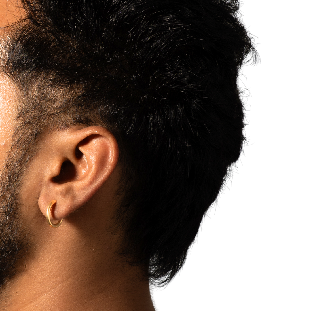 PRESSING HOOP - (GOLD UNPIERCED)