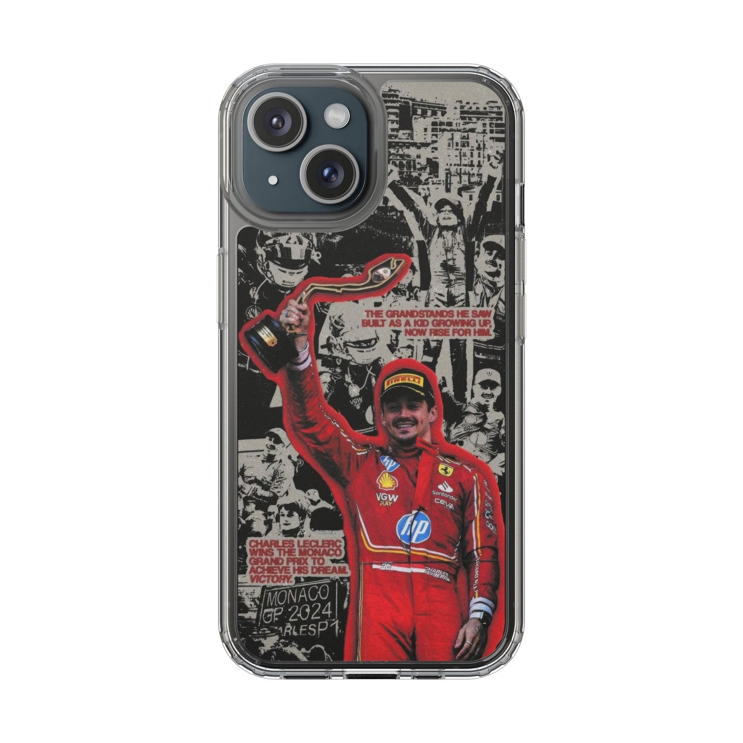 Charles Leclerc Monaco // Phone Case