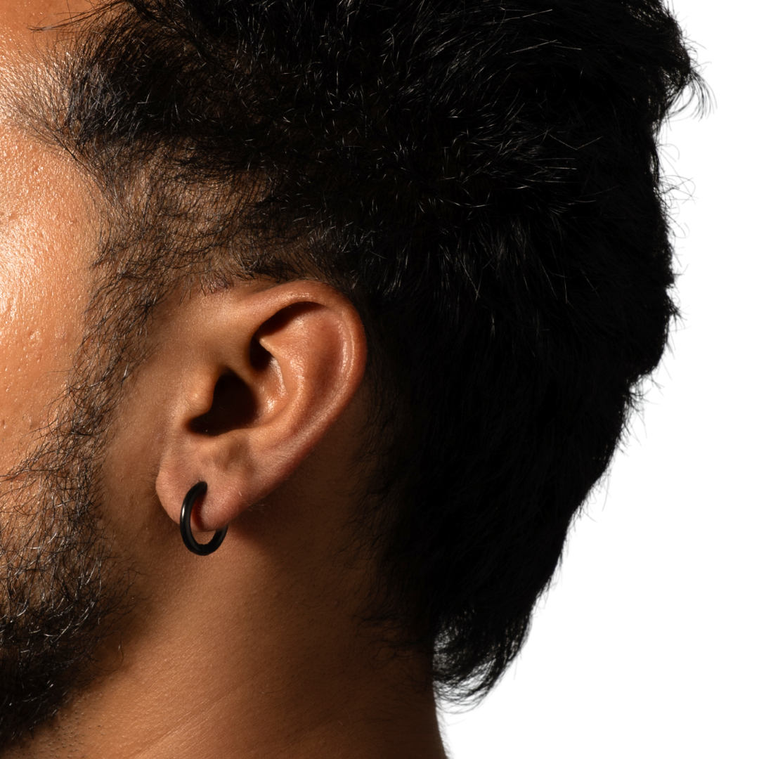 PRESSING HOOP - (BLACK UNPIERCED)