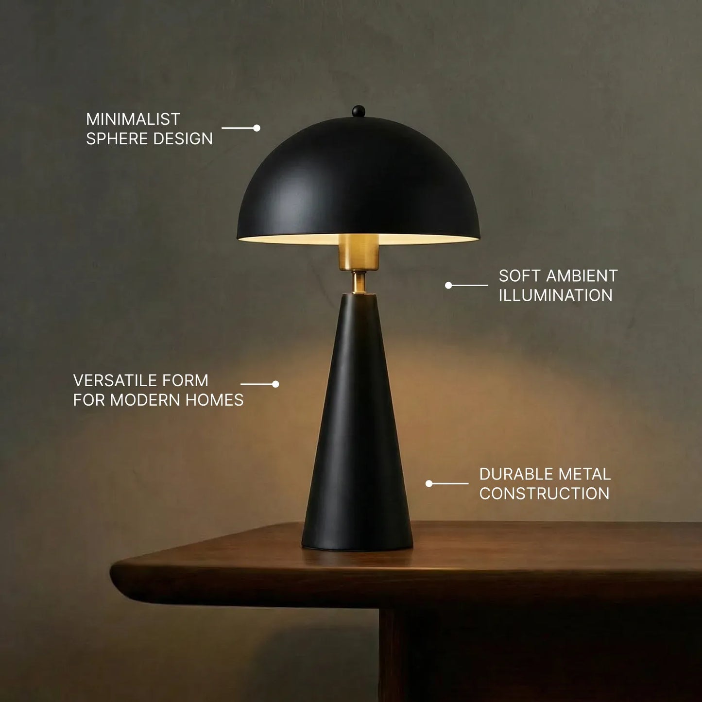 Hoa Sphere Table Lamp